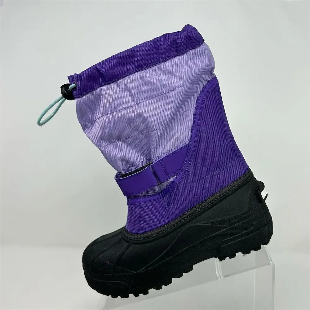 Columbia Kids Girls Snow Boots Purple Waterproof Insulated Winter Shoes Size 3